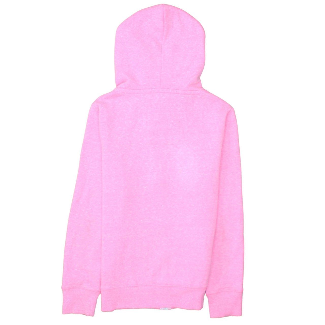 Diesel Womens Pink Full Zip Hoodie Size S - Graphic Print Casual Sweatshirt