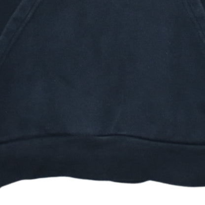 Adidas Teens Black Pullover Hoodie Fleece Logo Sweatshirt 13-14 Years