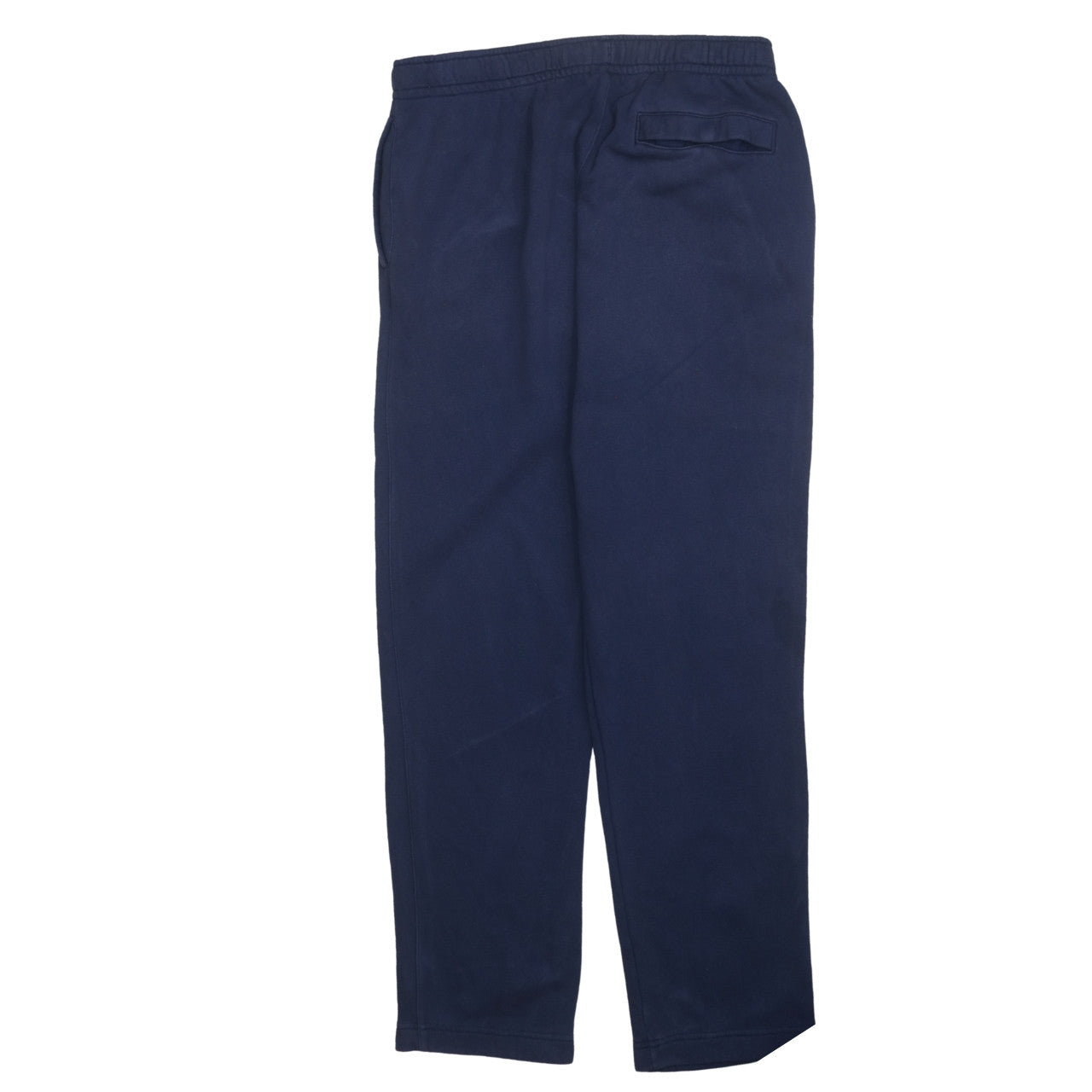 Nike Men's Blue Fleece Sweatpants L Regular Fit Casual Trousers