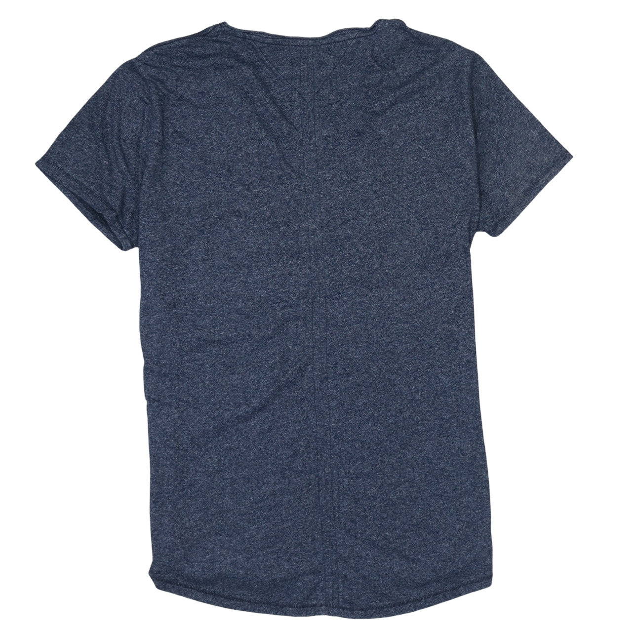 Tommy Jeans Mens Blue V-Neck Slim Fit Short Sleeve T-Shirt L