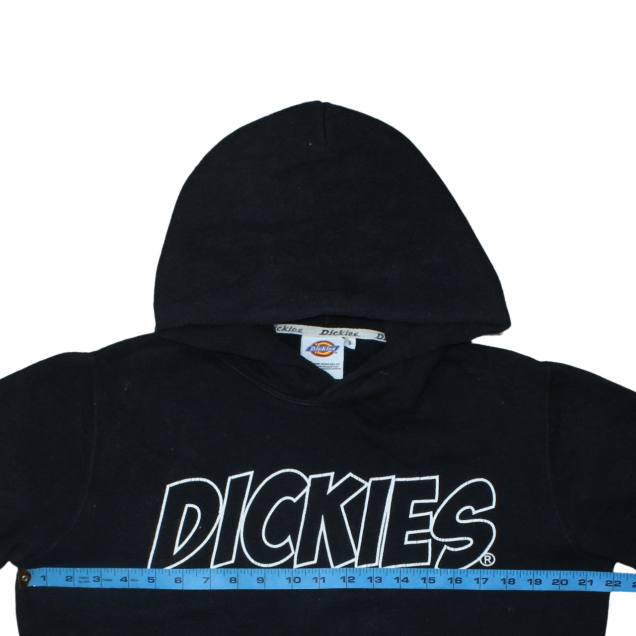 Dickies Men’s Black Pullover Hoodie S Tom and Jerry Graphic Fleece