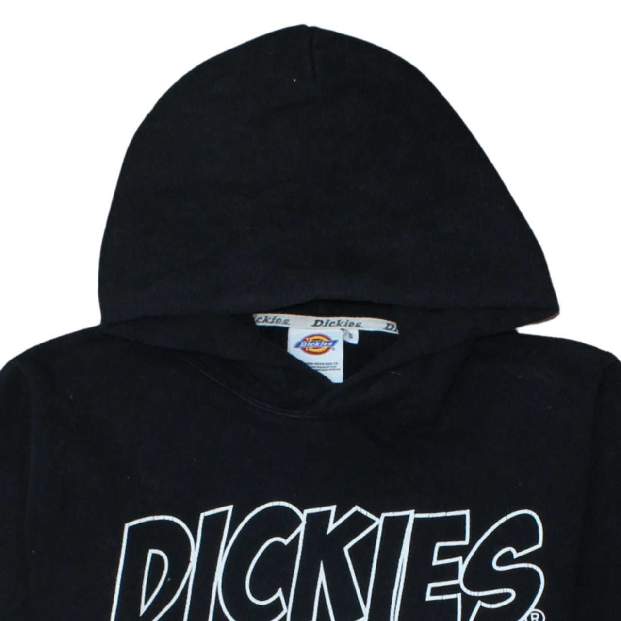 Dickies Men’s Black Pullover Hoodie S Tom and Jerry Graphic Fleece