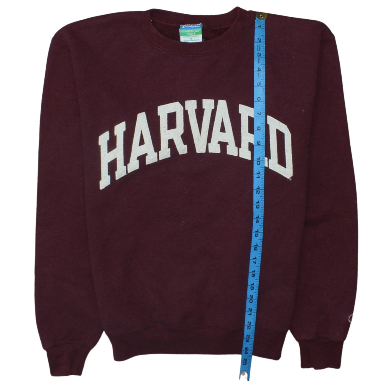 Champion Harvard Burgundy Women’s Small Pullover Sweatshirt Fleece