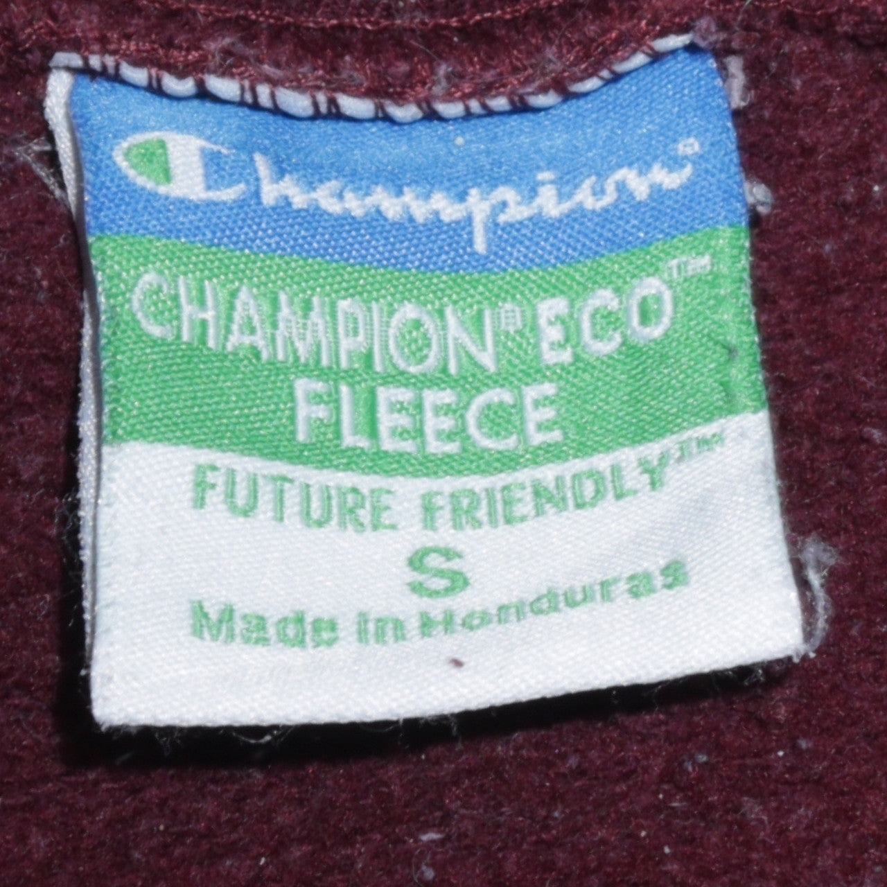 Champion Harvard Burgundy Women’s Small Pullover Sweatshirt Fleece