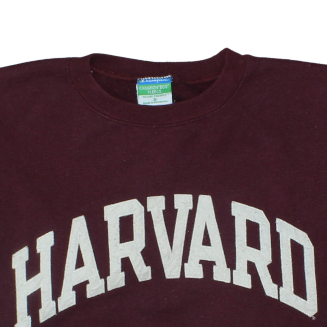 Champion Harvard Burgundy Women’s Small Pullover Sweatshirt Fleece