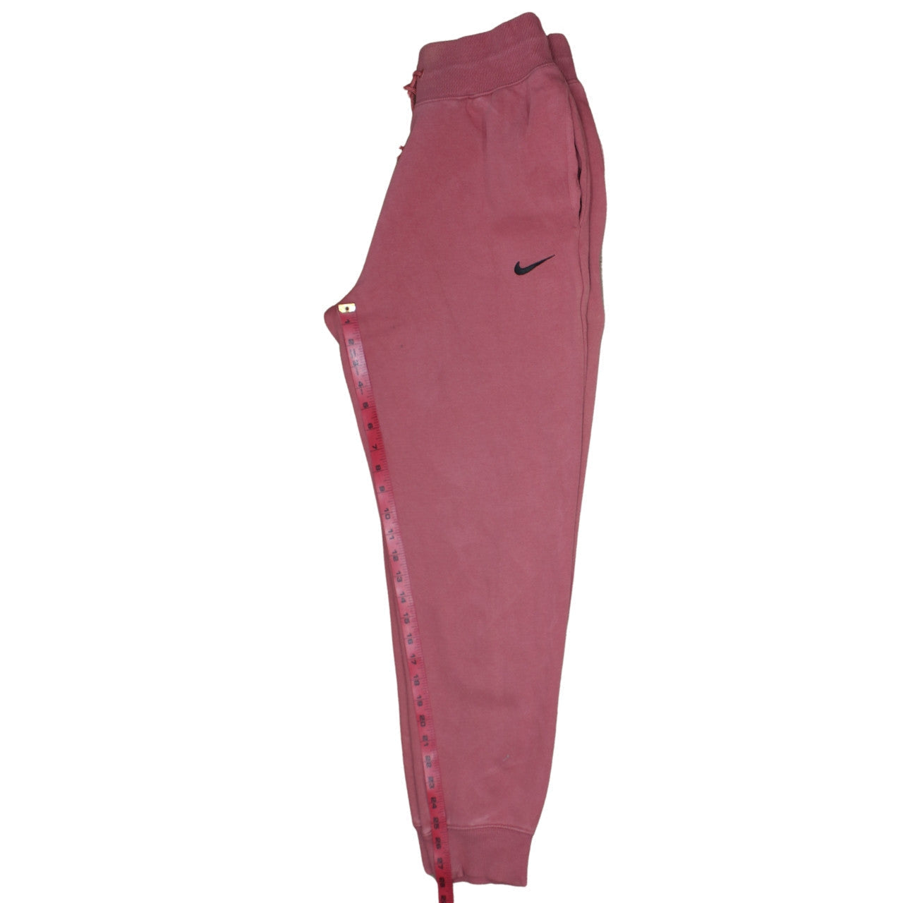 Nike Womens Pink Sweatpants Joggers M Cotton Blend Casual