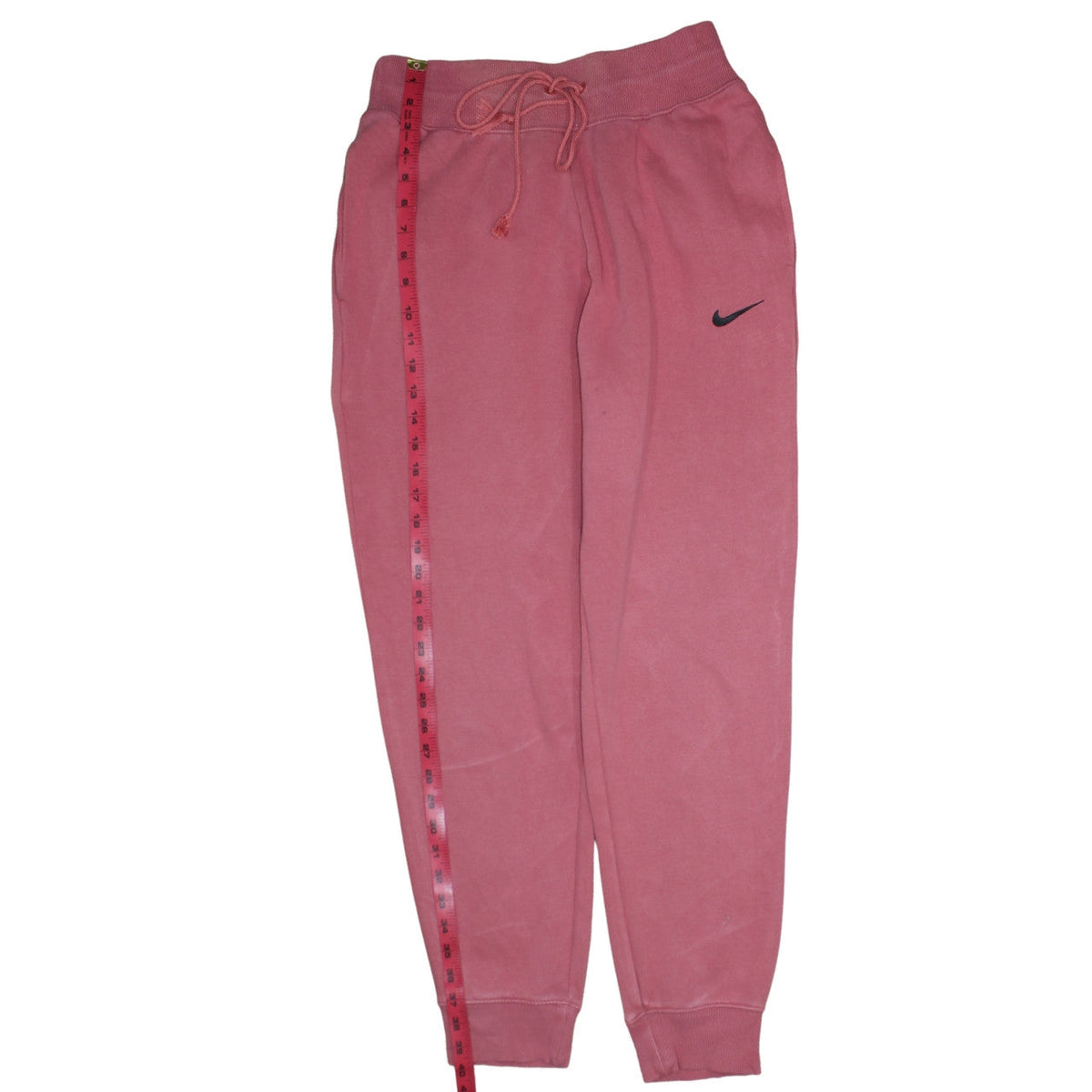 Nike Womens Pink Sweatpants Joggers M Cotton Blend Casual