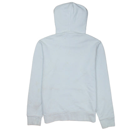 Levi's Womens White Small Logo Pullover Hoodie Sweatshirt