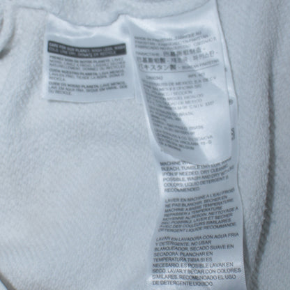 Levi's Womens White Small Logo Pullover Hoodie Sweatshirt