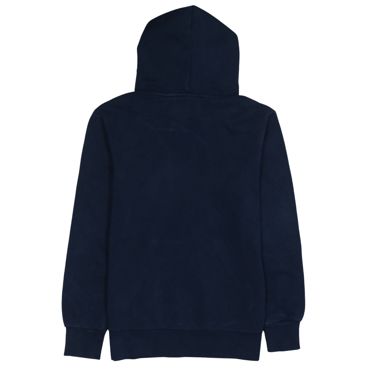 Adidas Men's Blue Pullover Hoodie Medium Regular Fit Fleece Sweatshirt