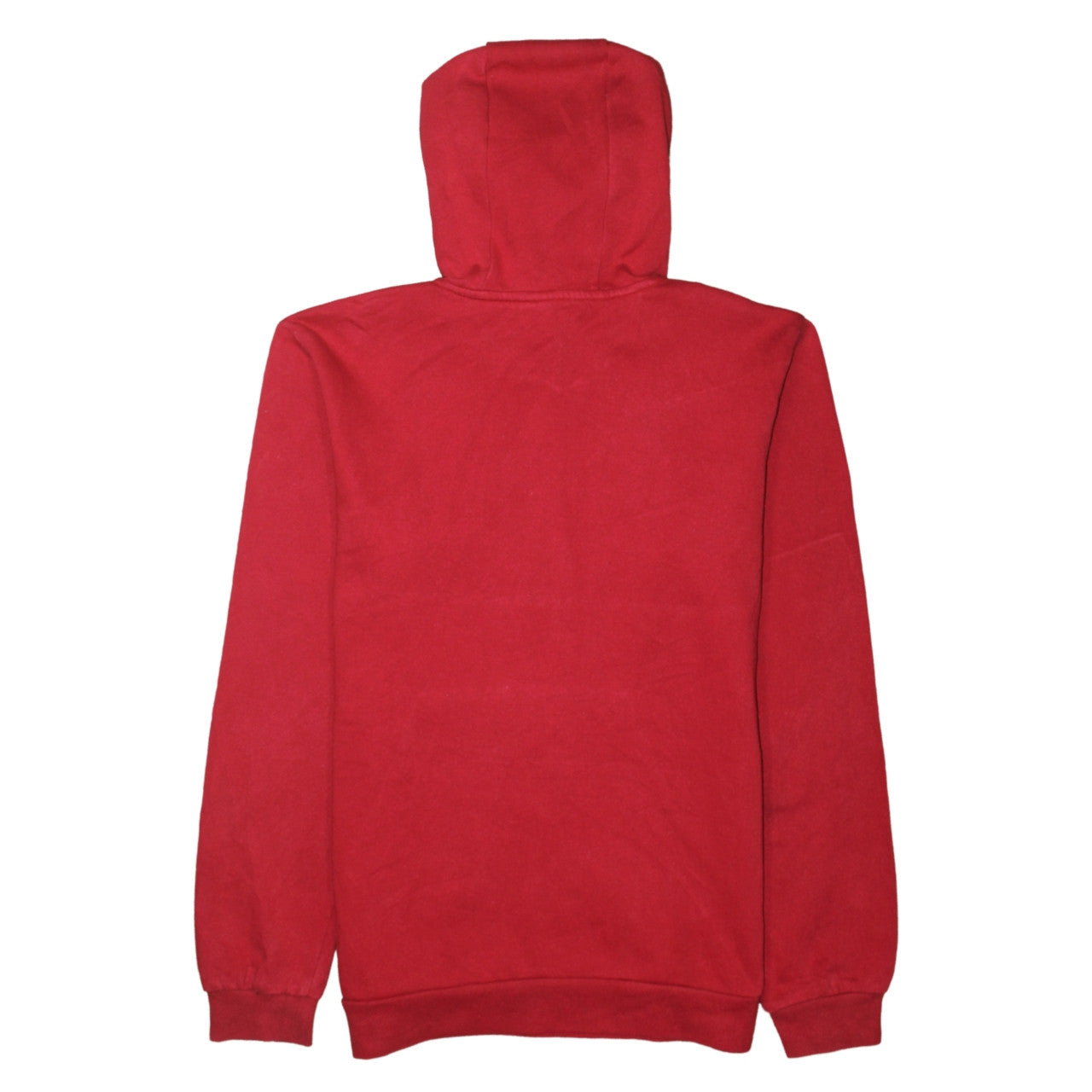 Adidas Men’s Red Pullover Hoodie Small Fleece Sports Casual