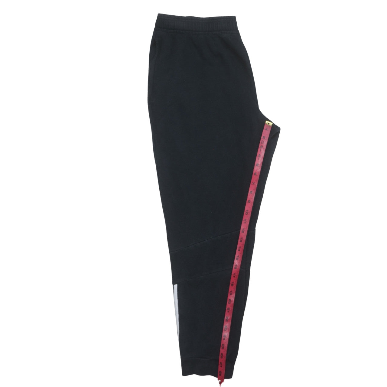 Adidas Men Black XL Jogger Sweatpants Fleece Regular Fit