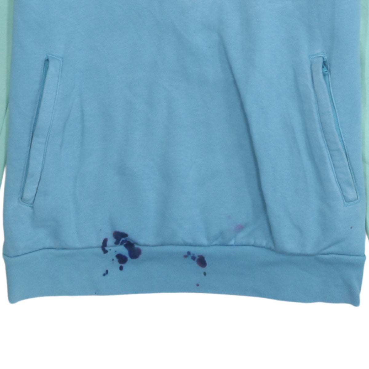 adidas Girls Blue Colourblock Pullover Hoodie Size 15-16 Years