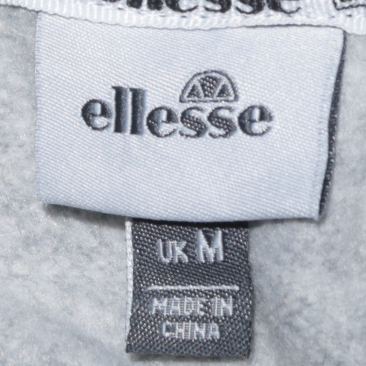 Ellesse Mens Grey Sport Logo Pullover Sweatshirt Size M