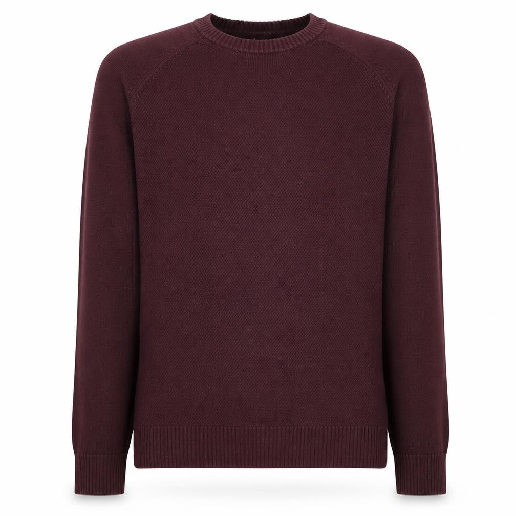 Levi's Men's Red Cotton Crew Neck Jumper Size M