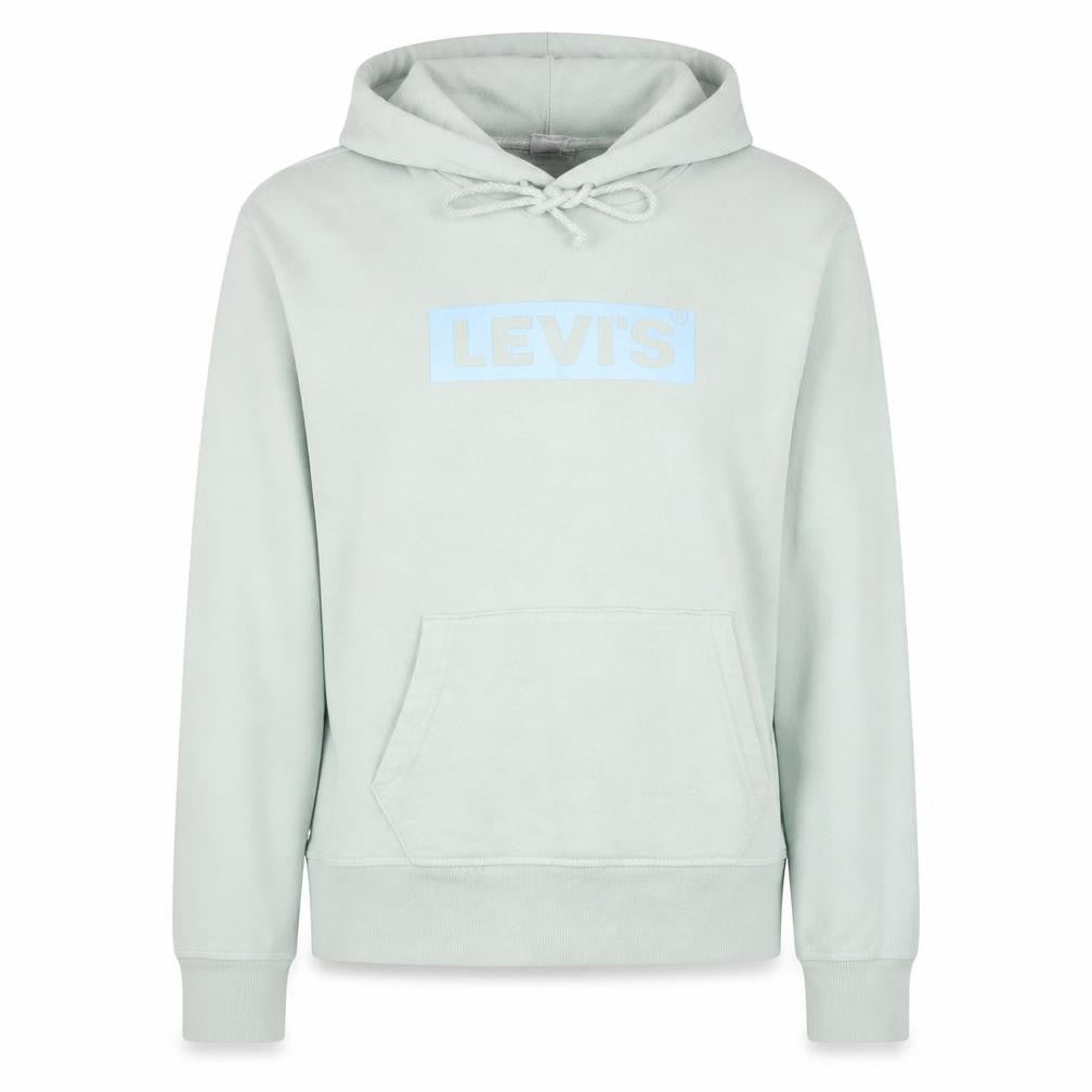 Levi's Women's Light Beige Logo Pullover Hoodie Size S