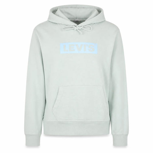 Levi's Women's Light Beige Logo Pullover Hoodie Size S