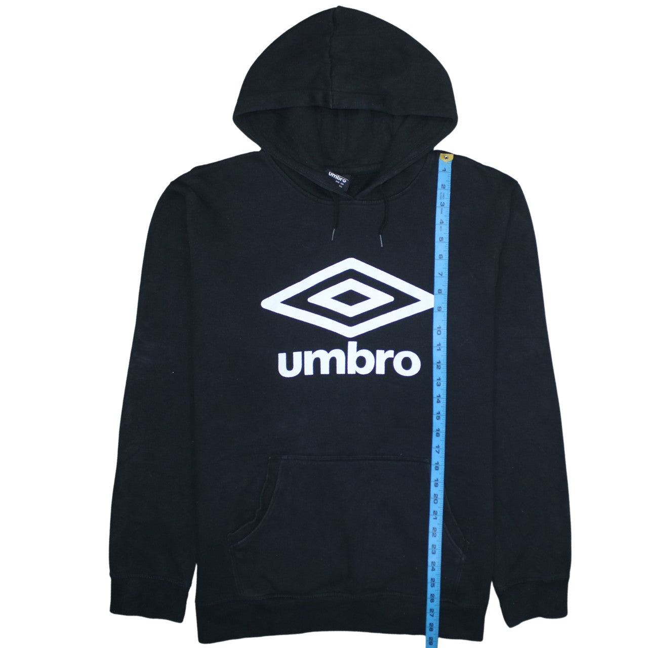 Umbro Men's Black 2XL Pullover Hoodie Sports Fleece Sweatshirt
