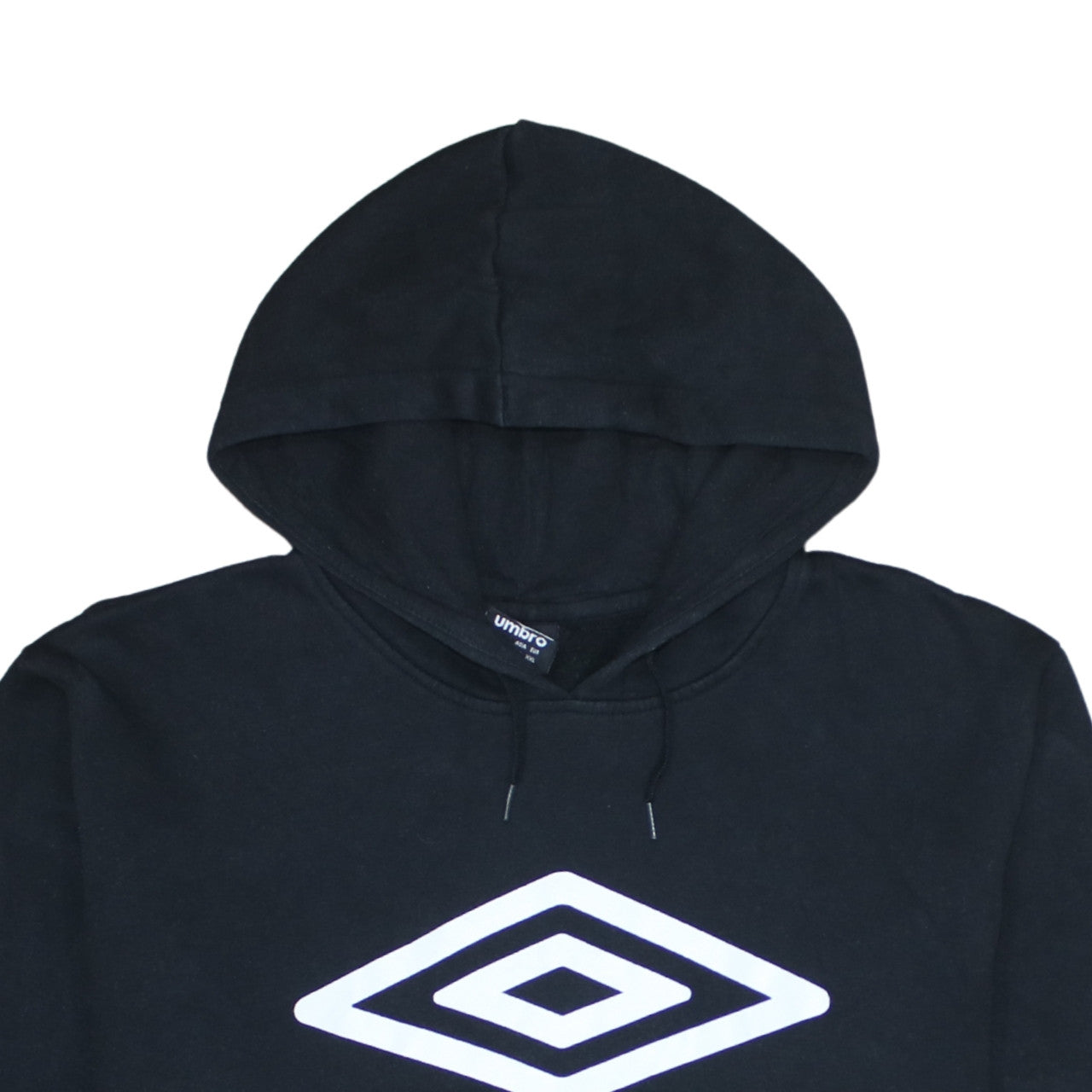 Umbro Men's Black 2XL Pullover Hoodie Sports Fleece Sweatshirt