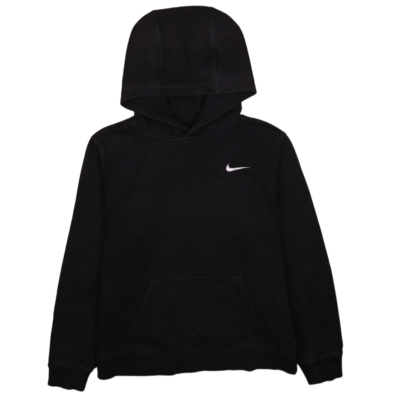 Nike Boys Black Pullover Fleece Hoodie XL 13-15 Years Hooded Sweatshirt