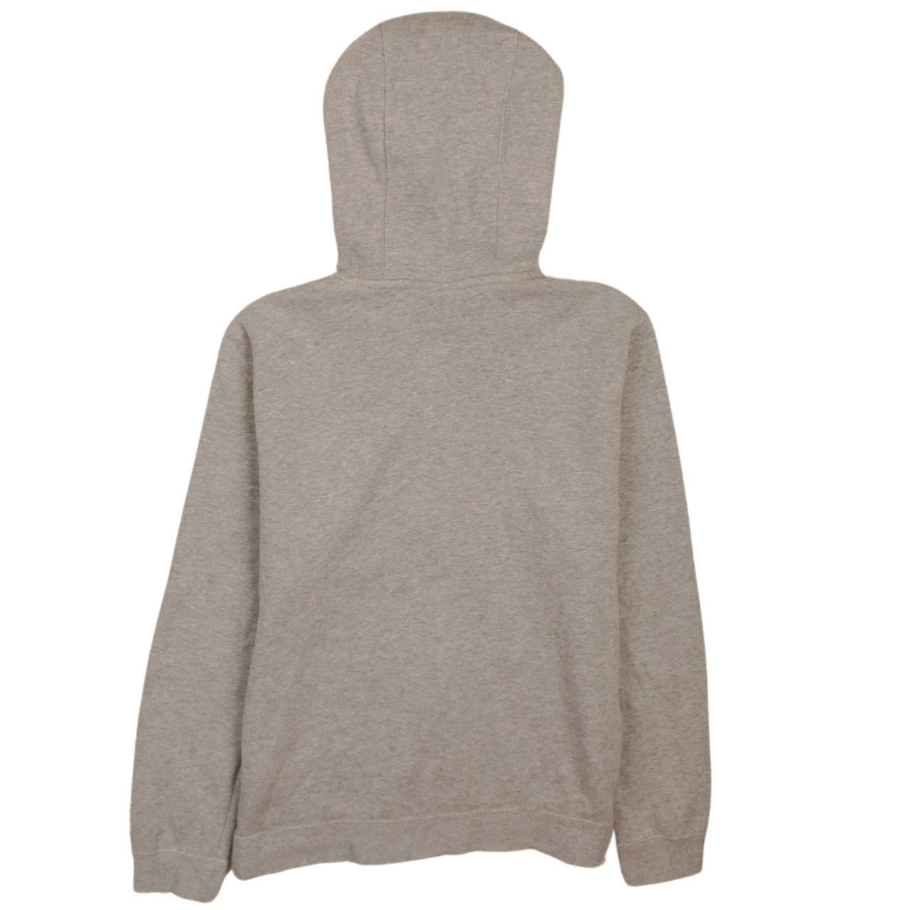 Nike Boys Grey Full Zip Hoodie 12-13 Years Regular Fit Logo Design