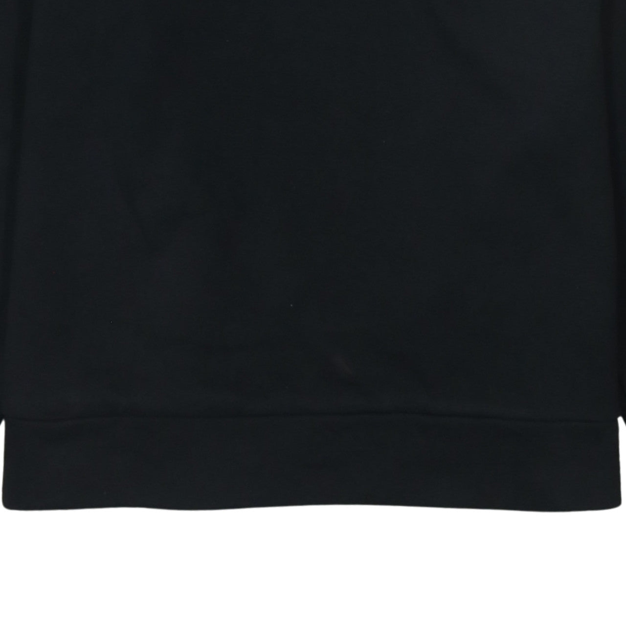 Puma Women Black 1/4 Zip Sweatshirt Size L Cotton Blend Logo
