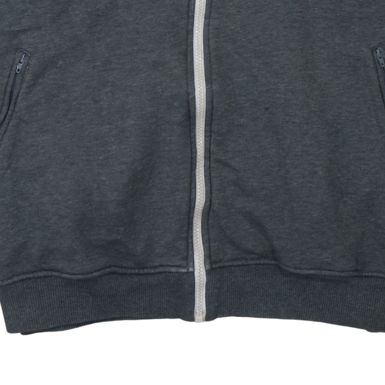 Adidas Men's Grey XL Track Jacket Full Zip Sportswear