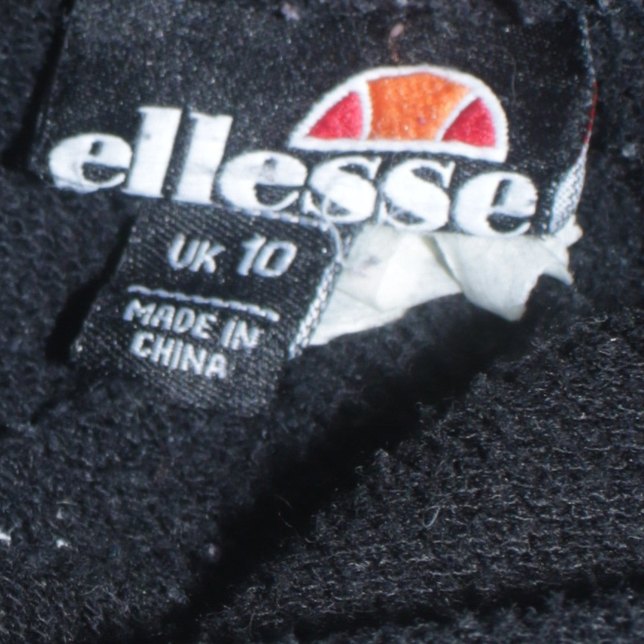 Ellesse Womens Black Jogger Sweatpants UK 10 Cotton Blend Casual