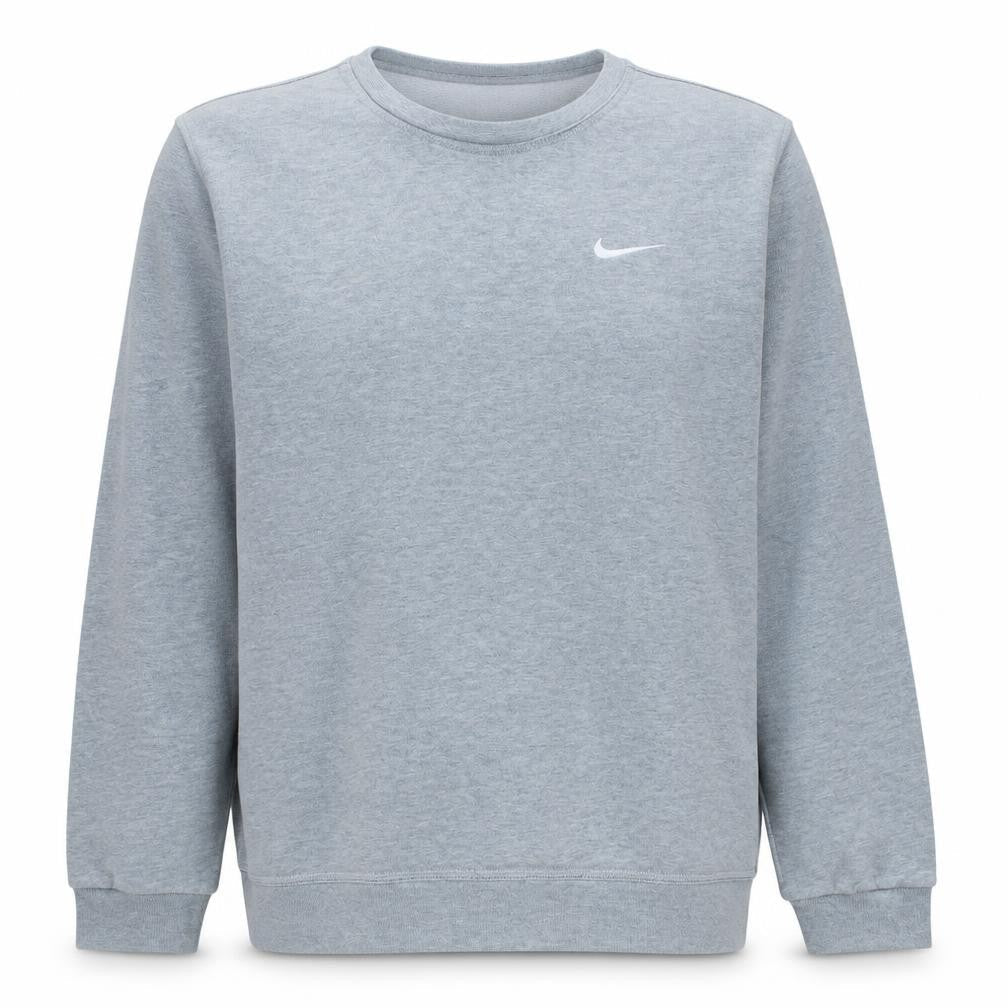 Nike Mens Grey Crew Neck Pullover Sweatshirt L