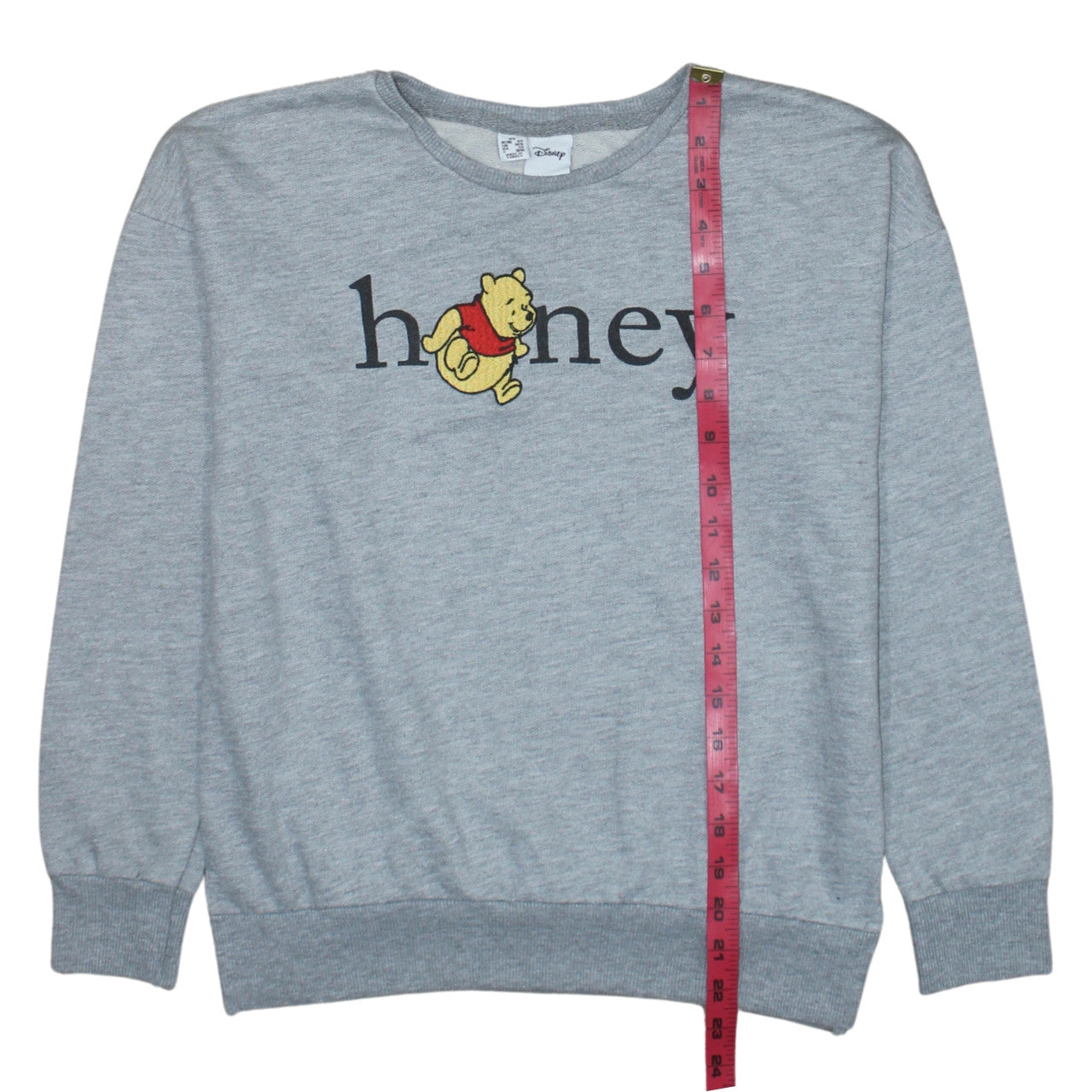 Primark Disney Women Grey Winnie the Pooh Pullover Sweatshirt XS