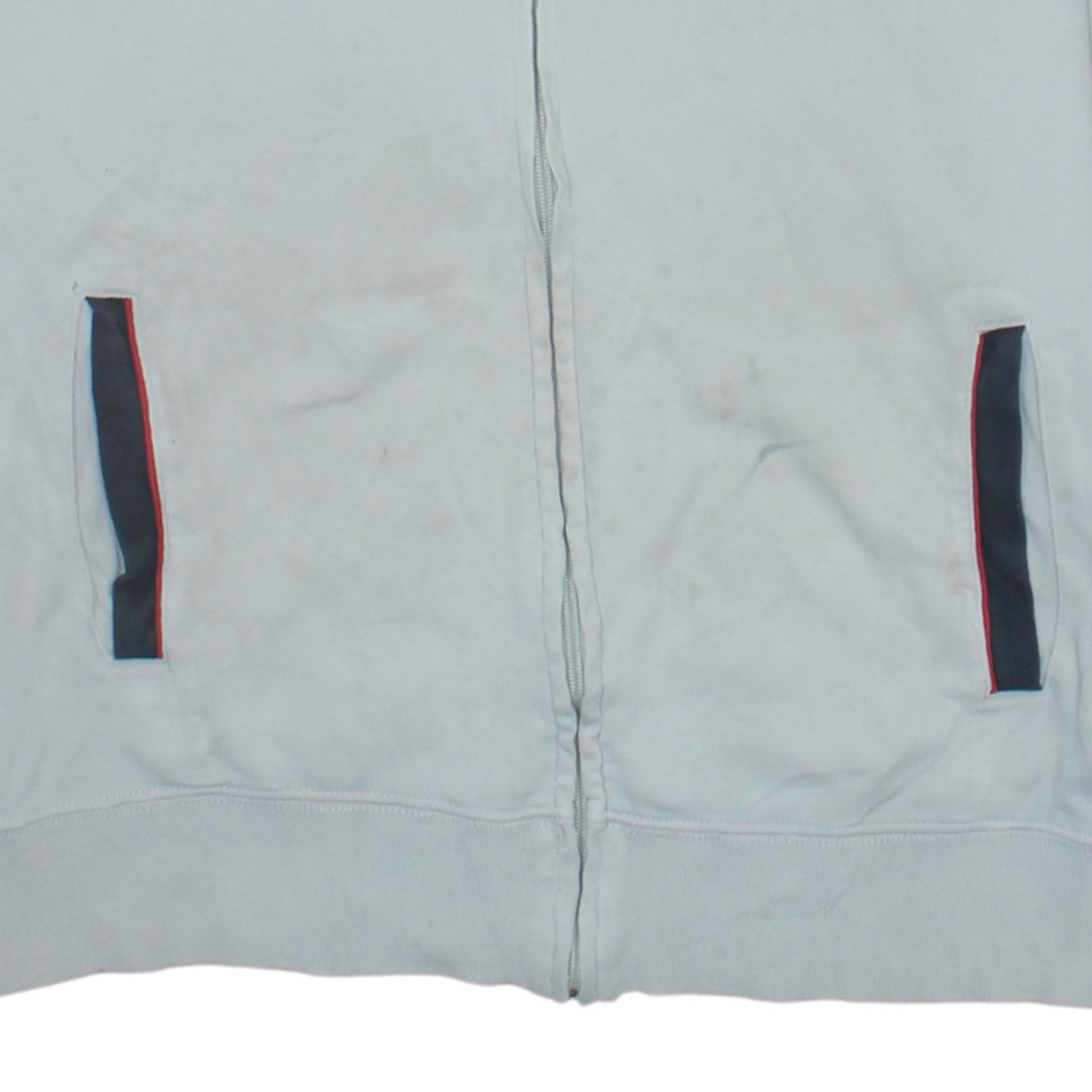 Champion Men's White XL Track Jacket Full Zip Sportswear