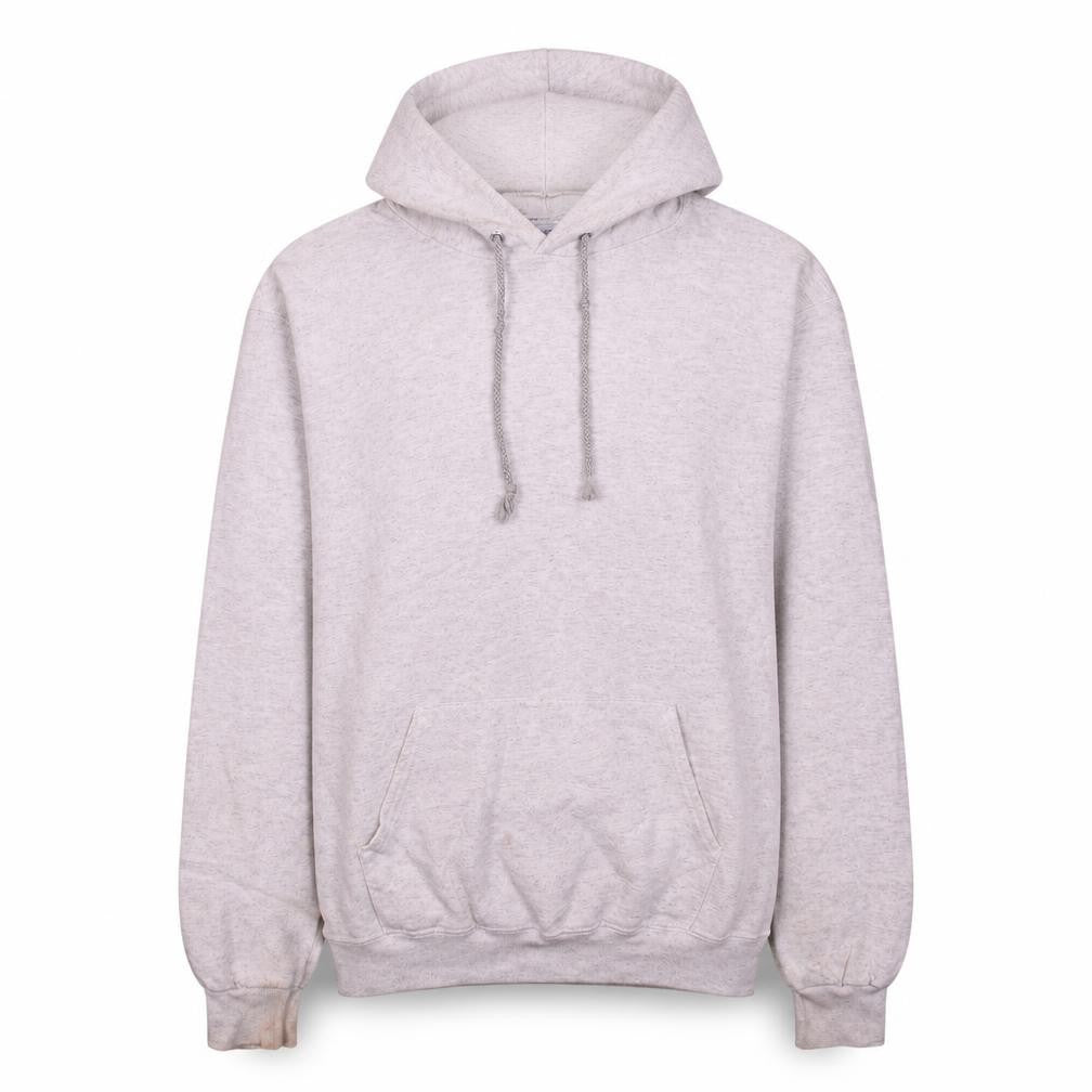 Champion Men's Grey M Pullover Fleece Hoodie Authentic Eco