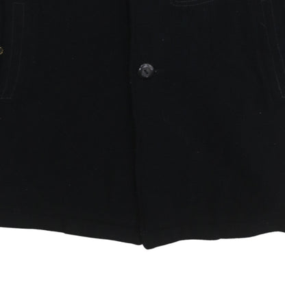 Additional view of G-Star RAW Men's Black Wool Blend Overcoat L Regular