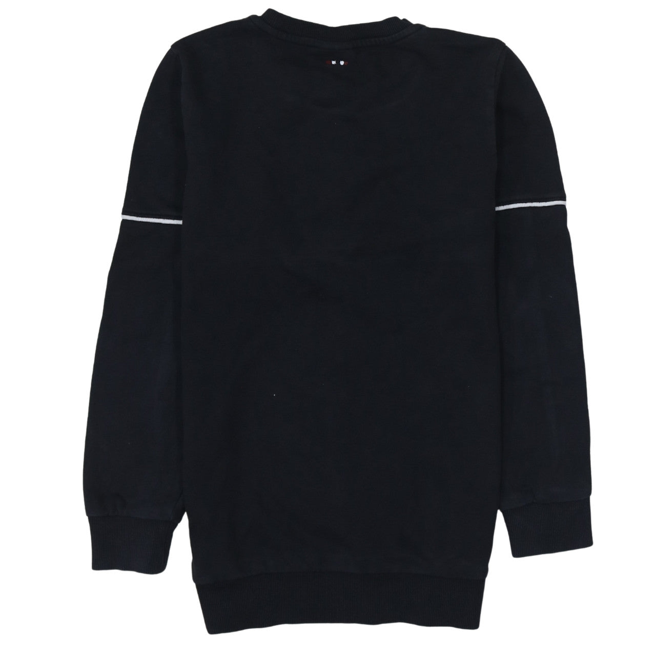 Napapijri Teens Black Logo Crew Neck Sweatshirt Size 14 Regular Fit