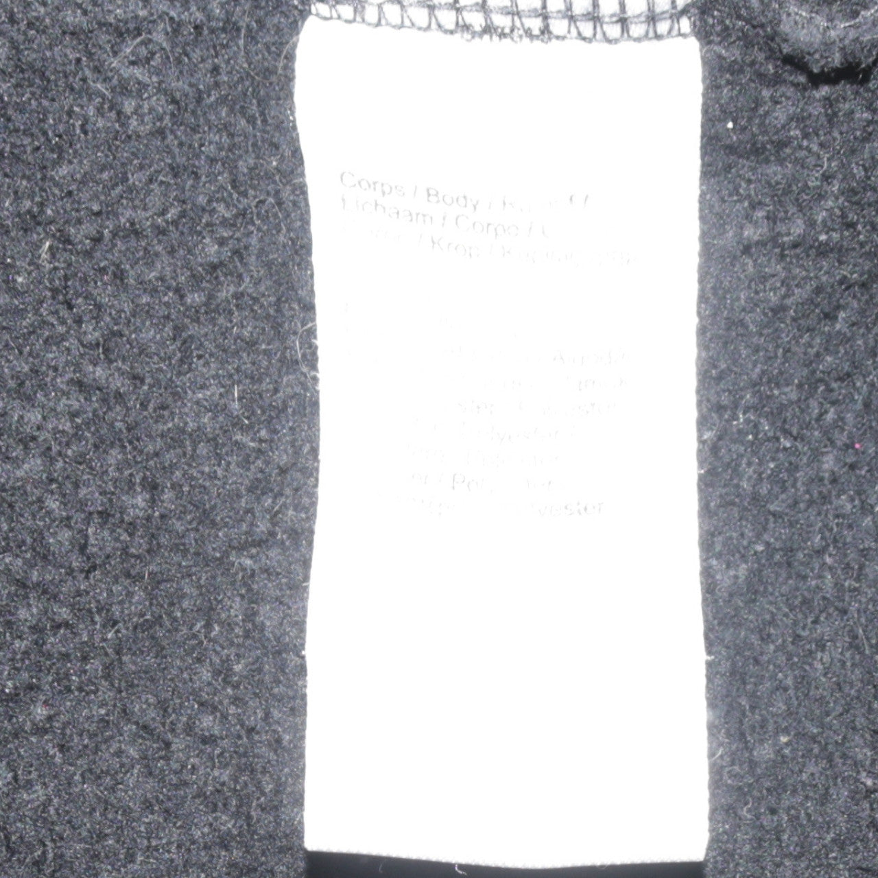 Lacoste Men’s Black Crew Neck Pullover Sweatshirt L Regular Fit
