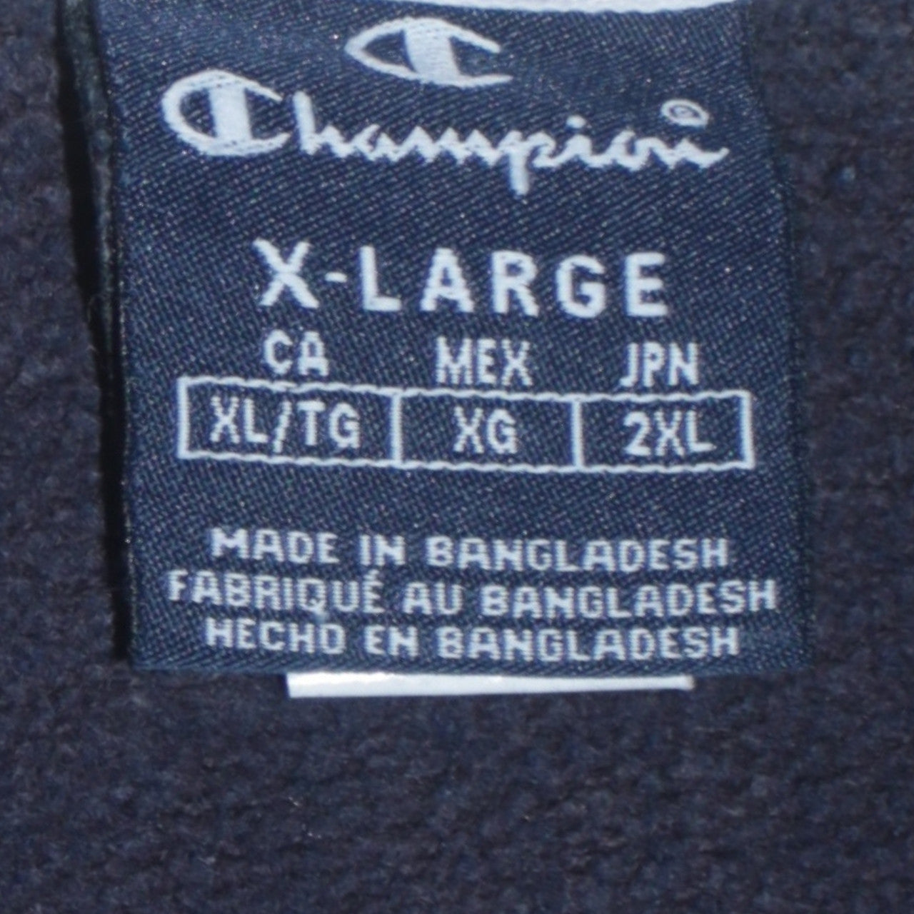 Champion Men's Black XL Pullover Crew Neck Sweatshirt