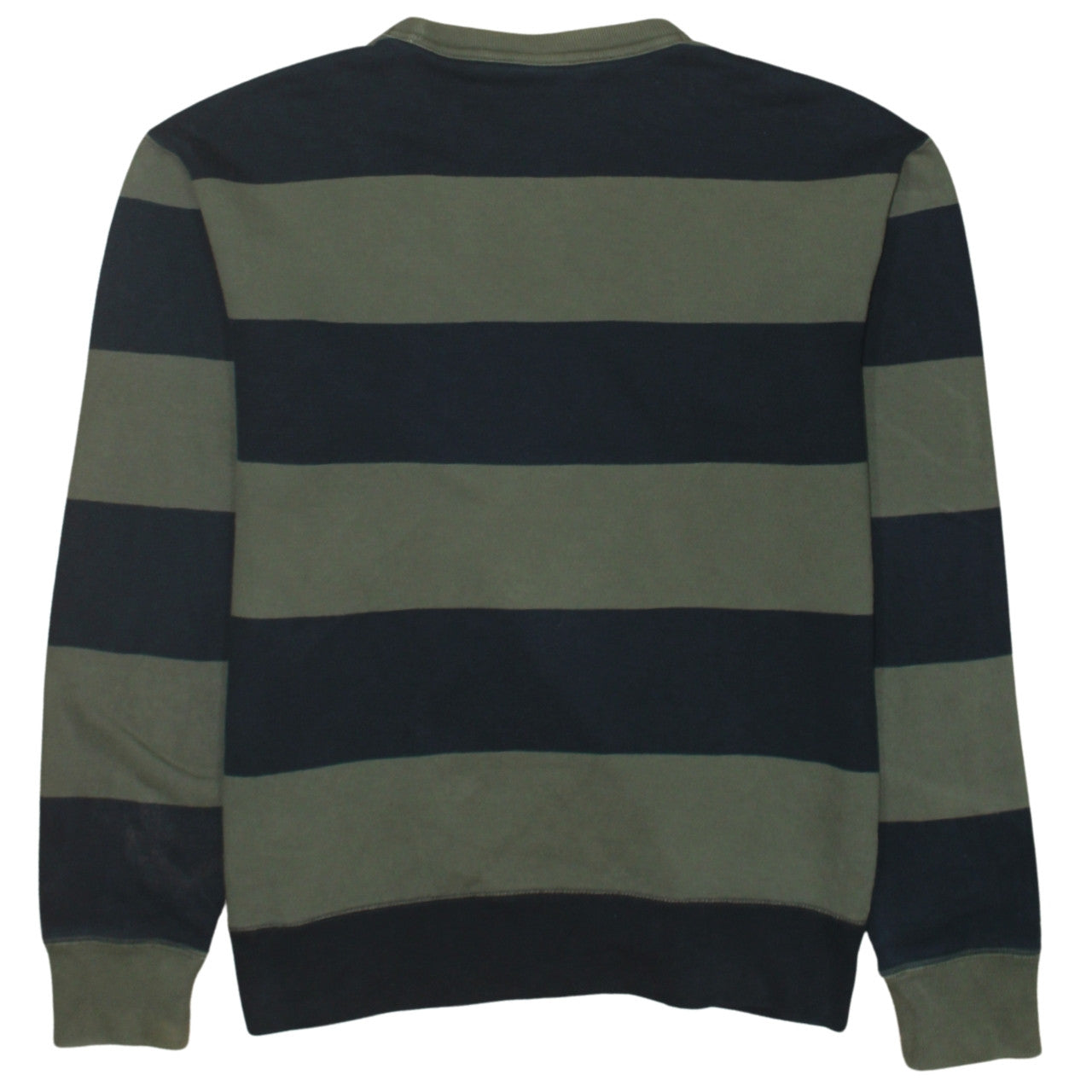 Nike SB Men's Green Striped Pullover Sweatshirt XS