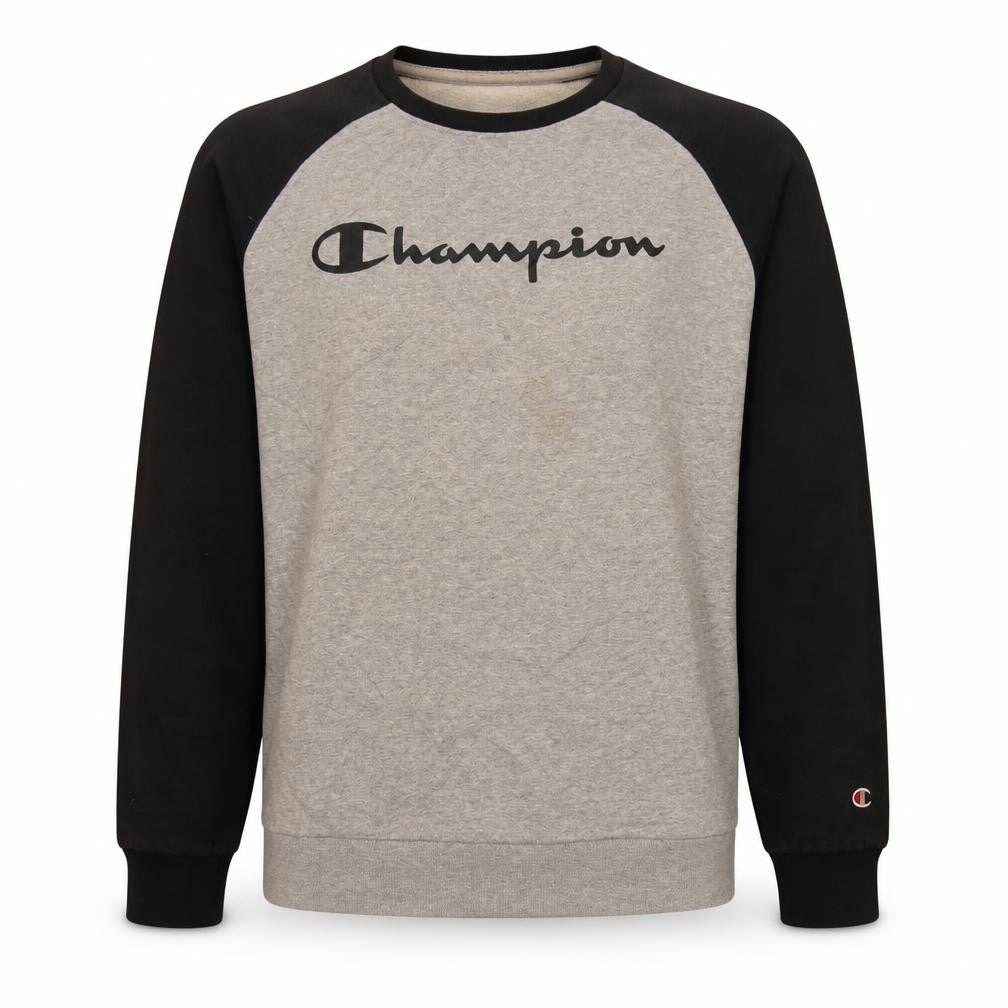 Champion Boys Grey & Black Pullover Sweatshirt 2XL 15/16 Years