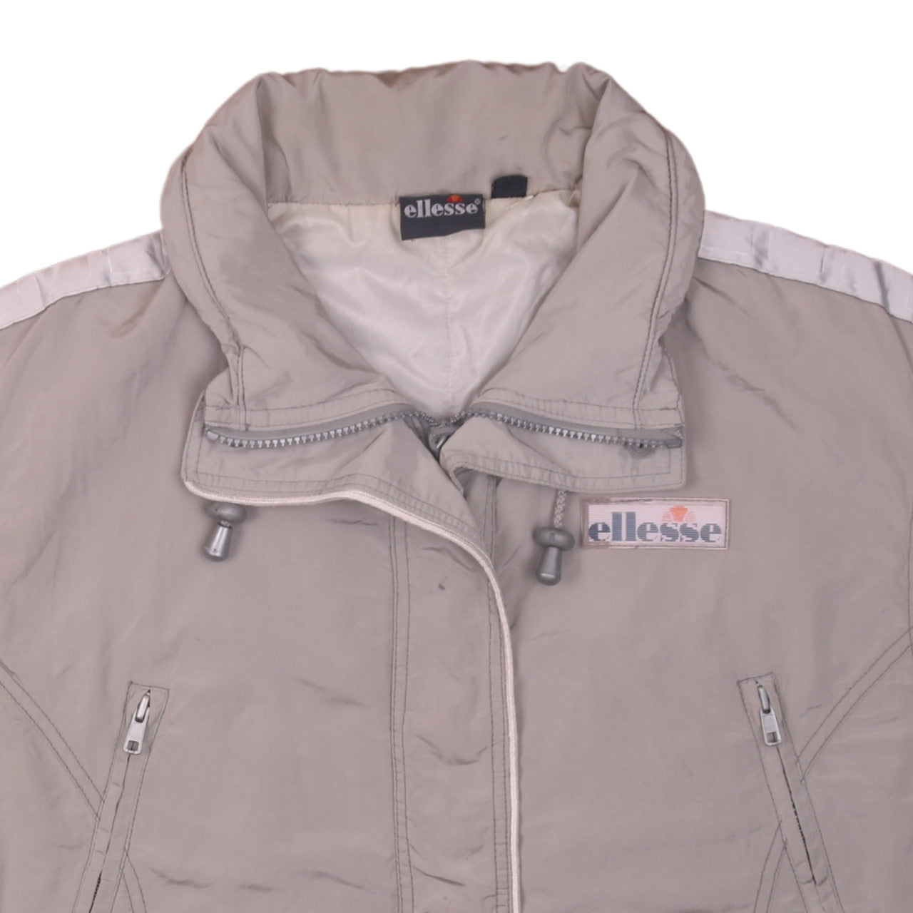 Ellesse Men's Beige Padded Bodywarmer Waistcoat Size 40 Regular