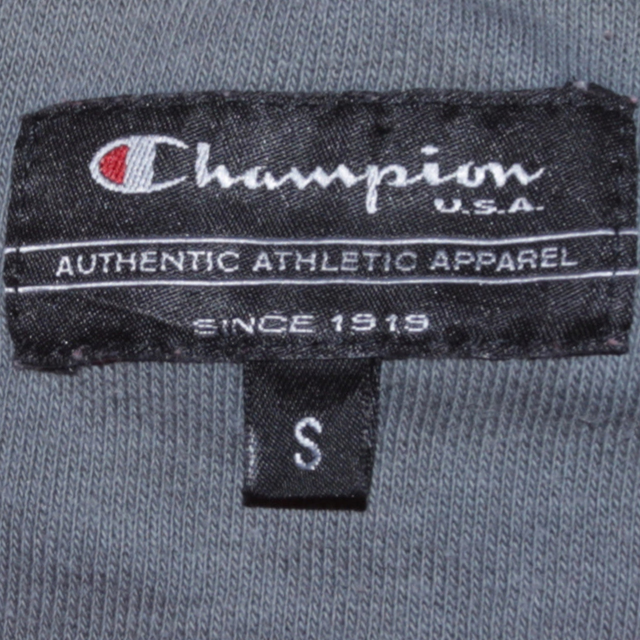 Champion Men's Red Crew Neck Pullover Sweatshirt S Regular Fit