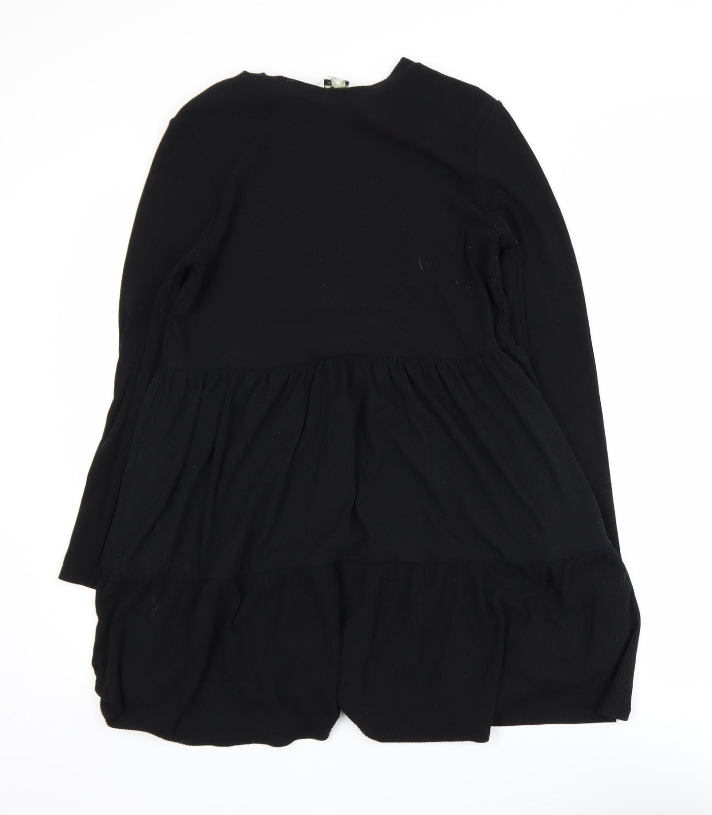 Miss Selfridge Women’s Black Long Sleeve Swing Dress Size 12