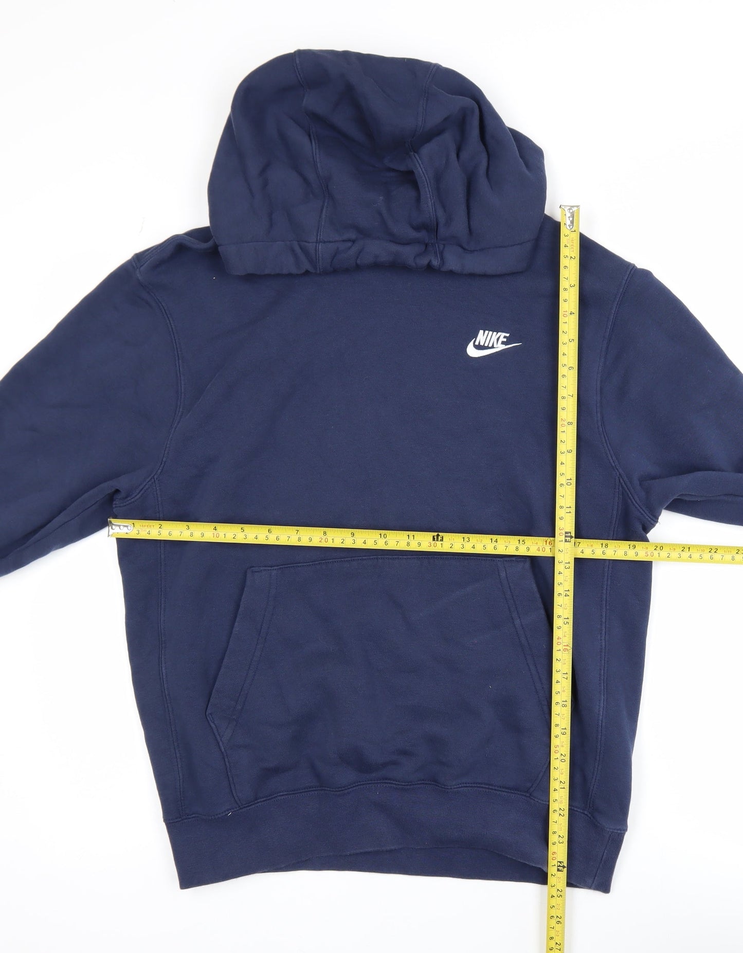 Nike Men’s Blue Pullover Hoodie Size S Fleece Sportswear