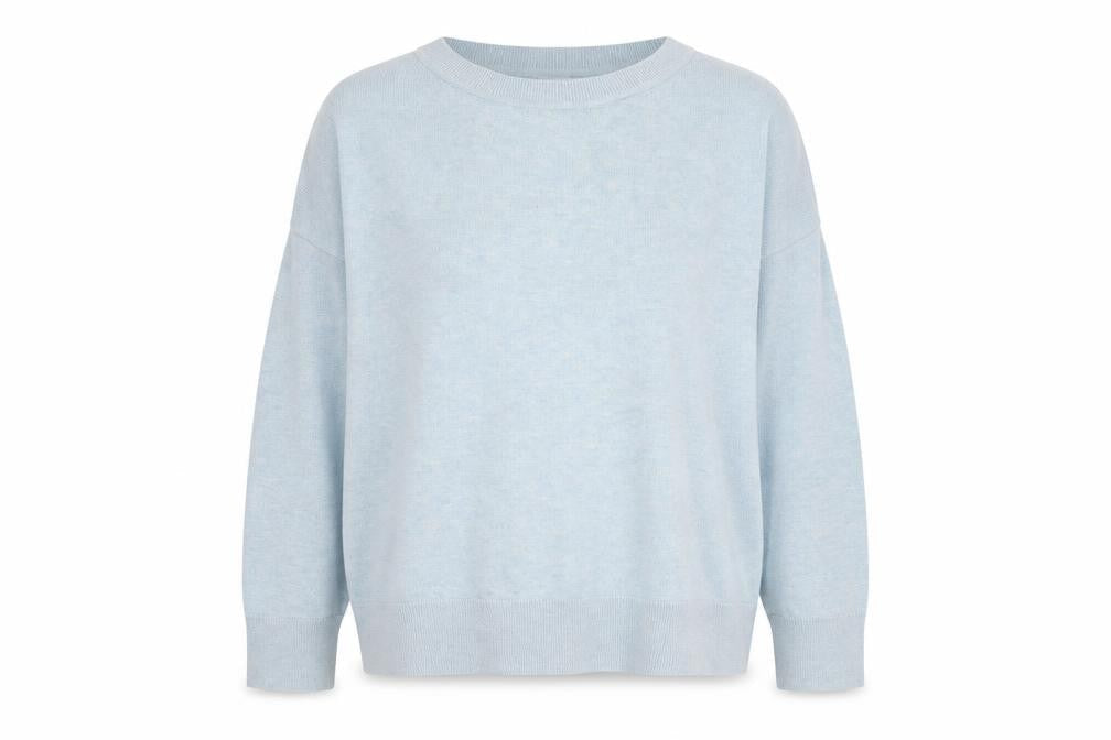 GAP Women’s Blue Cotton Crew Neck Pullover Jumper XL
