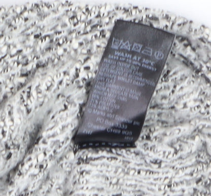 Marks & Spencer Women’s Grey Chunky Knit Pullover Jumper Size 22