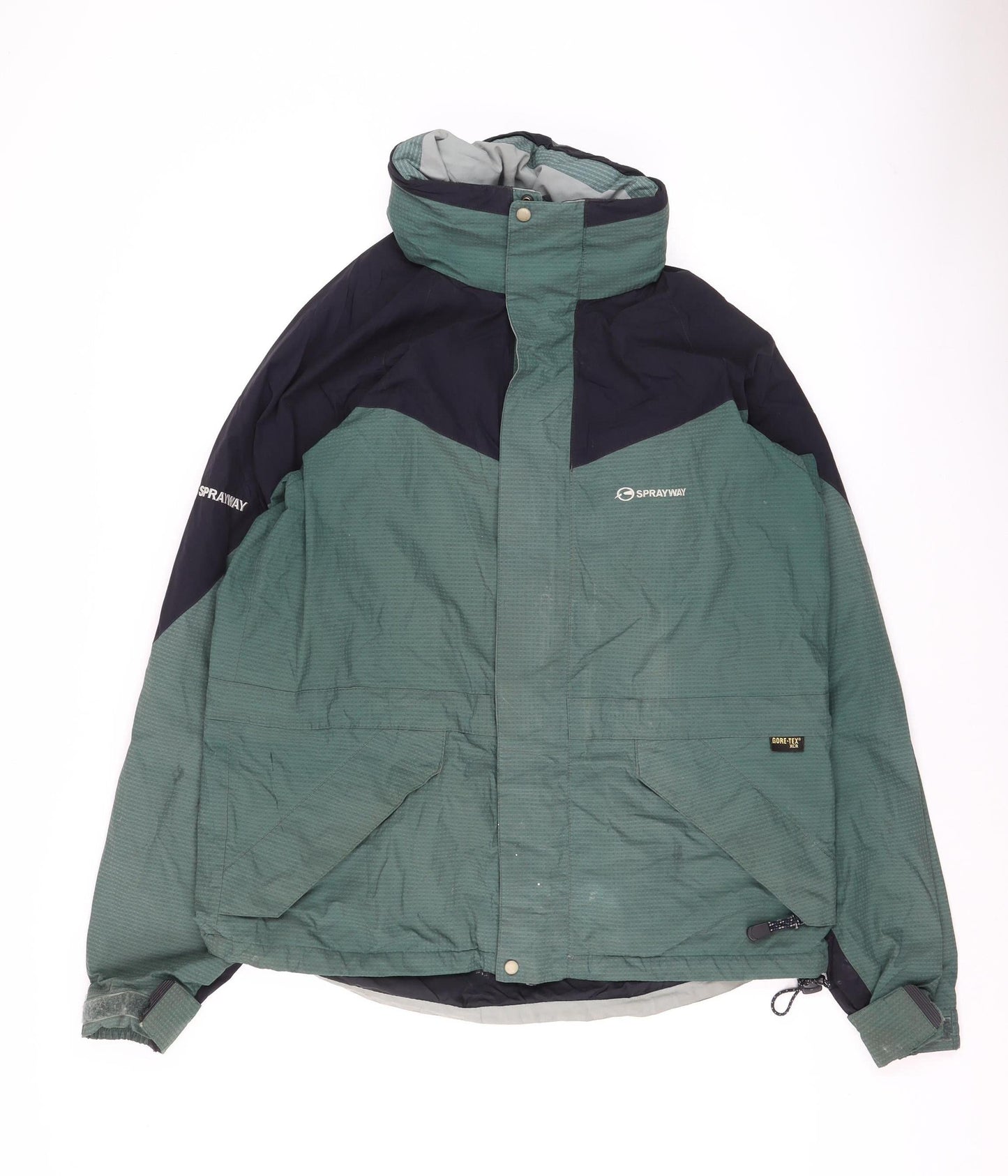 Sprayway Men's Green M Waterproof Hooded Gore-Tex Outdoor Jacket