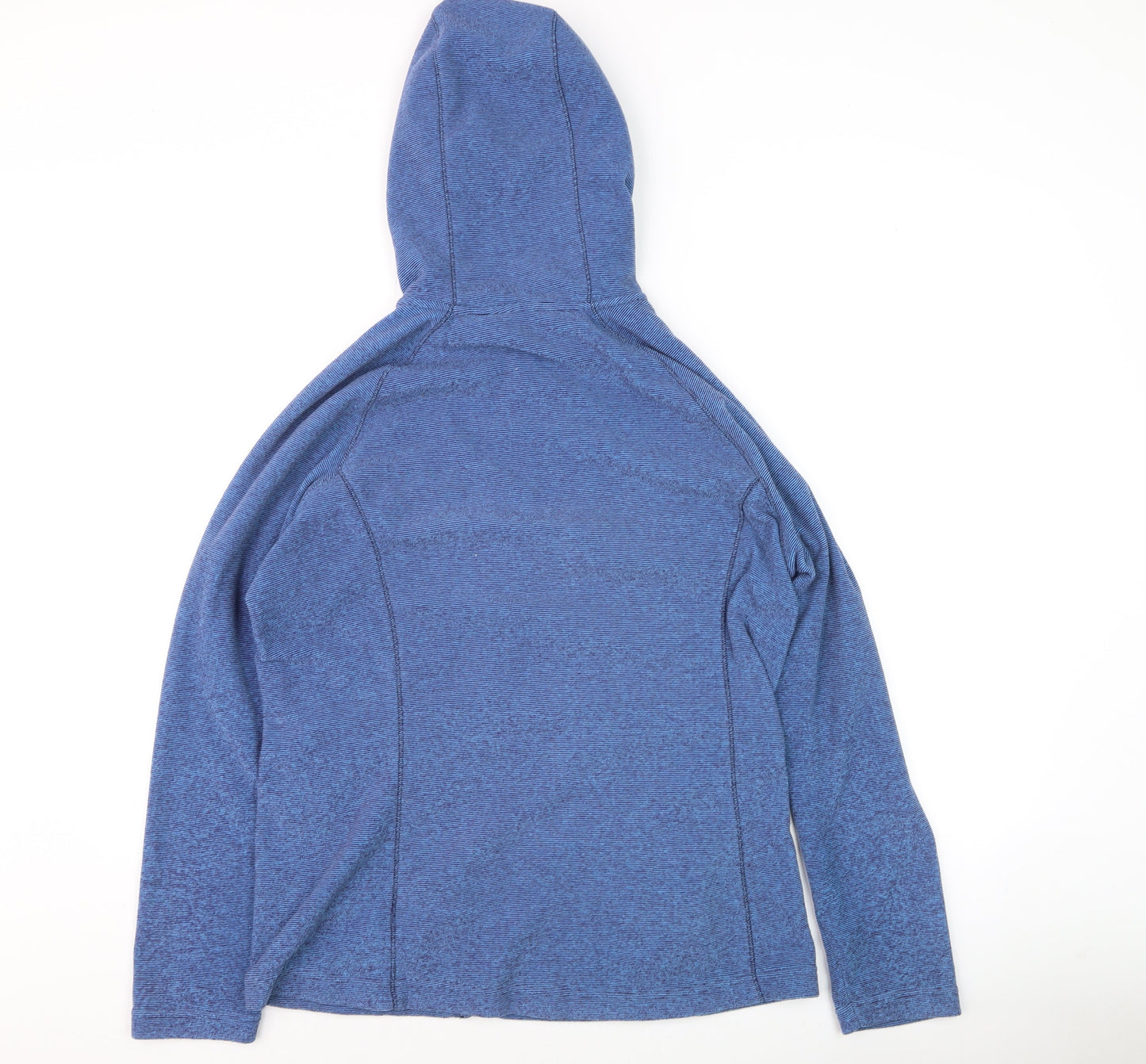 The North Face Men's Blue L Full Zip Hooded Activewear Jacket