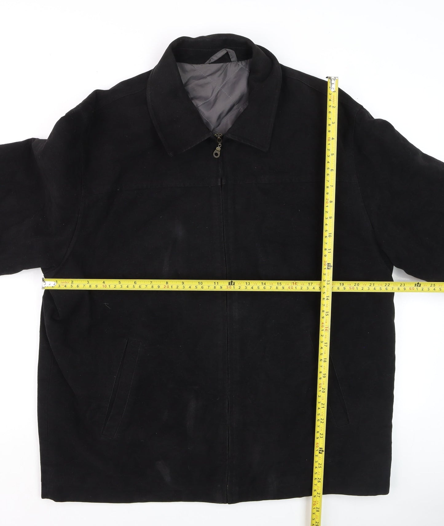 Burton Mens Black Cotton Lined Mid-Length Jacket Size M