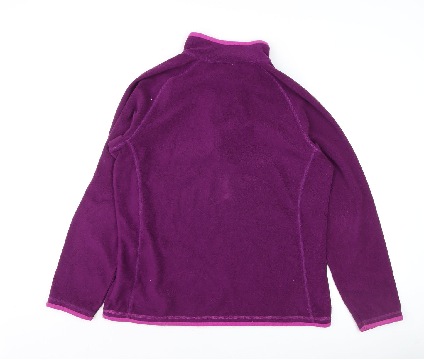 Mountain Warehouse Womens Purple Fleece Pullover Hoodie Size 14