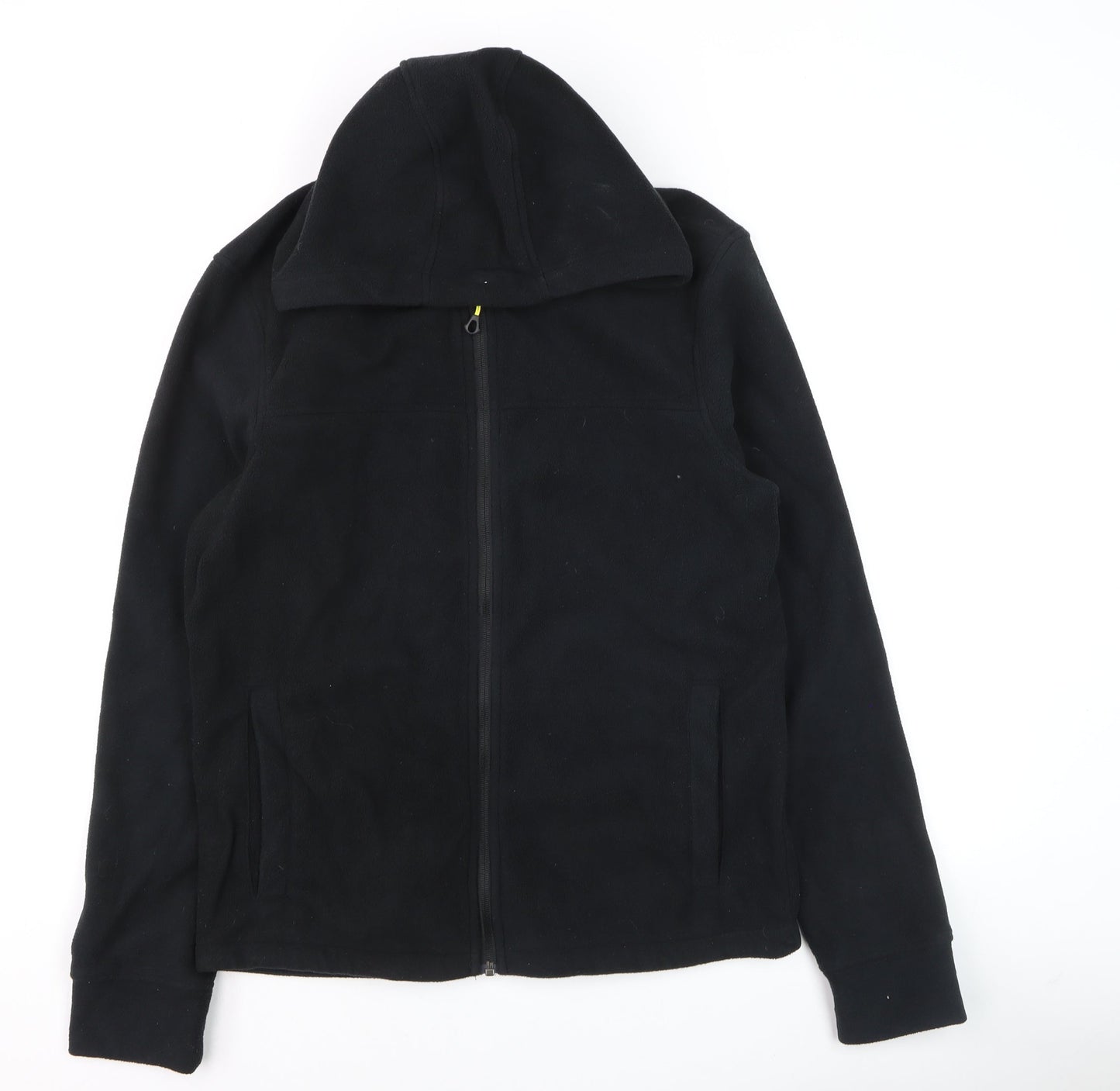Workwear Men's Black Full Zip Fleece Hoodie Medium
