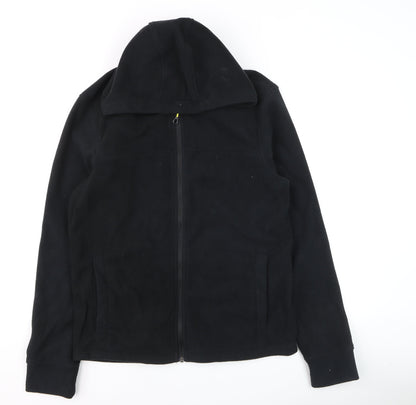 Workwear Men's Black Full Zip Fleece Hoodie Medium